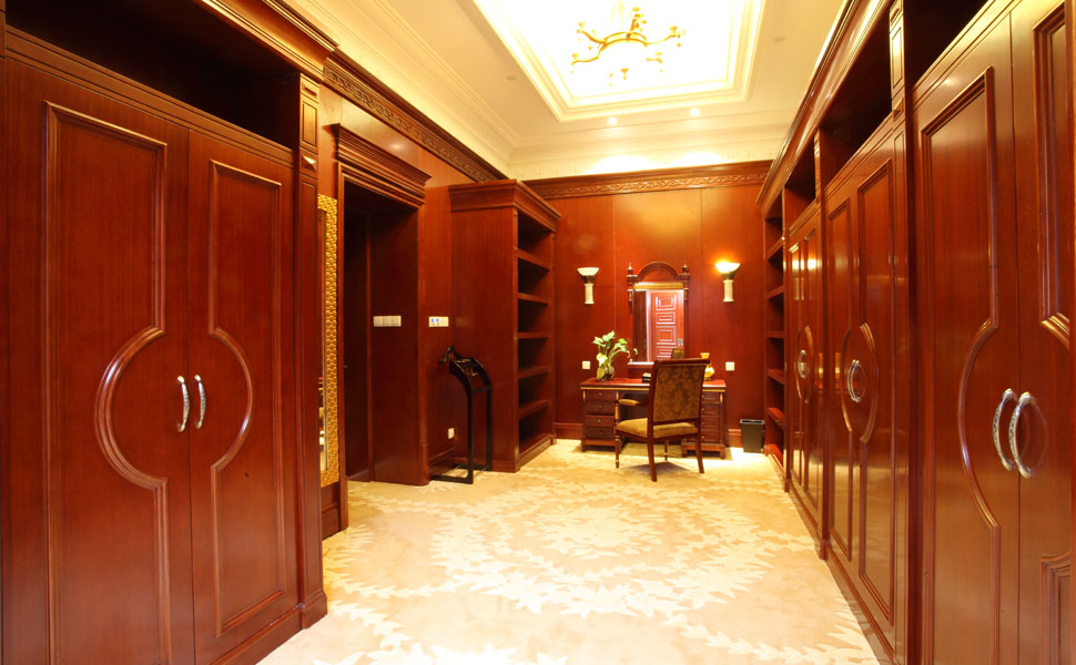 The wardrobe